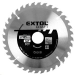 Kotouč pilový s SK 185 x 2,4 x 30 mm 36 zubů Extol Craft 19107