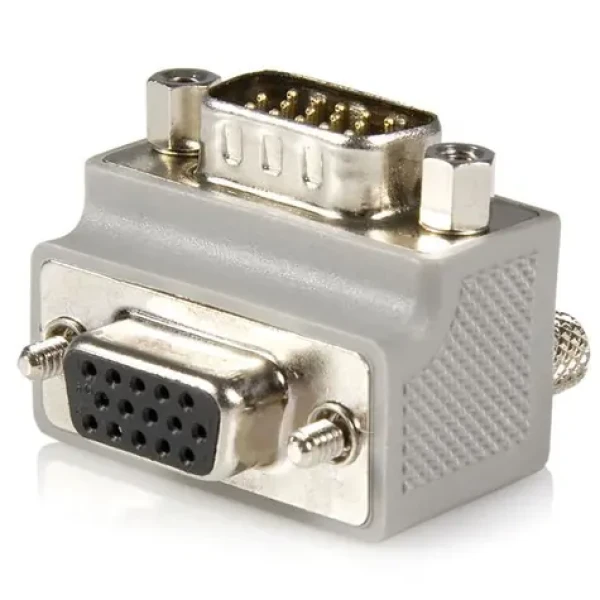 StarTech VGA na VGA šedá / Adaptérový kabel / lomený / M/F (GC1515MFRA2)