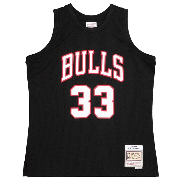 Mitchell & Ness Pánský dres Chicago Bulls NBA Scottie Pippen #33 Black Swingman Velikost: S