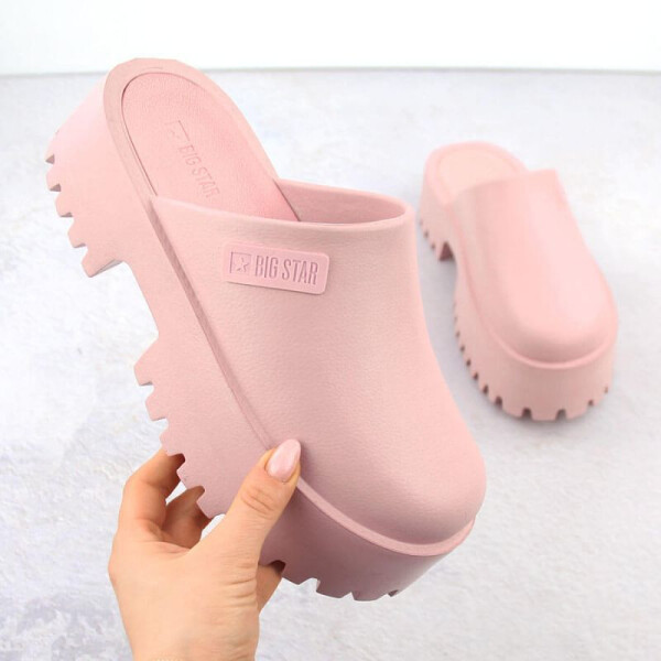 Dřeváky na pevné podrážce Big Star W NN274020 INT2083C 40