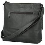 Stylová dámská koženková crossbody kabelka Orniva, tmavě šedá