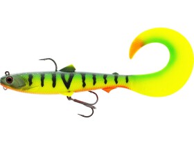 Westin Gumová nástraha Bullteez Curltail R2F Sinking Tiger Perch - 21cm 73g,Westin Gumová nástraha Bullteez Curltail R2F Sinking Tiger Perch - 21cm