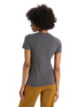 Dámské triko krátký rukáv ICEBREAKER Wmns Central Classic SS Tee, Monsoon velikost: S