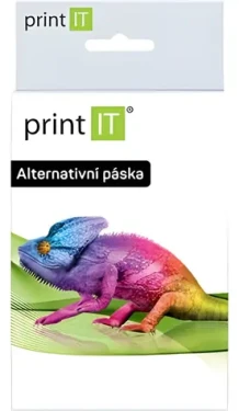 Print IT TZe-161 černá/transparentní / Páska do štítkovače / kompatibilní s Brother TZe-161 / 36 mm / laminovaná (PI-2010)