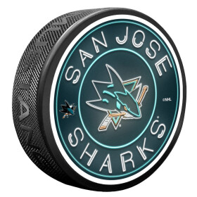 Mustang Puk San Jose Sharks NHL Neon