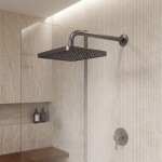 REA - Obdélníková dešťová sprcha JS-032 Titan REA-P0398