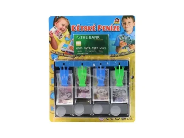 MaDe 96907 Pokladna s penězi- České