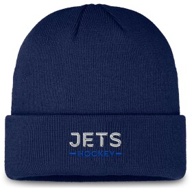 Fanatics Pánská zimní čepice Winnipeg Jets NHL Authentic Pro A/Cap Cuffed Beanie
