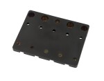 Fender HiMass Bass Bridge Brass Saddles Black