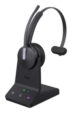 Yealink WH64 Mono (MS Teams) černá / Mono náhlavní souprava / Bluetooth 5.2 / Na uši / USB-C (1208671)