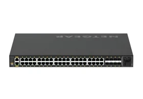 NETGEAR M4250-40G8XF černá / Managed switch / 40× Gigabit PoE+ / 8× SFP+ 10G (GSM4248PX-100EUS)