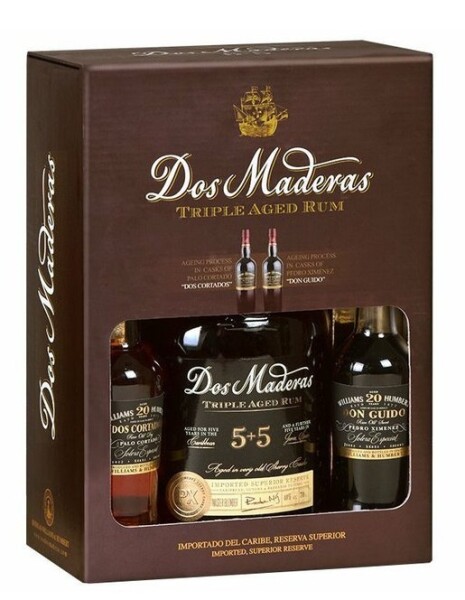 Dos Maderas PX Sherry 5y + 5y 40% 0,75 l + 2 x 0,2 l (set)