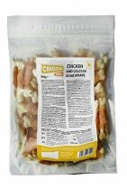 CARODO Dog poch. Kuřecí maso s vápníkovou kostí 500g