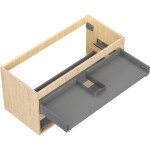 MEXEN - Box-A skříňka pro umyvadlo 100, 2 zásuvky, dub 91AX0-1000-470-2-81