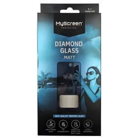 MyScreen Diamond Glass Matt černá / Ochranné sklo / Apple iPhone 16 Pro Max (MD9228TG DGM BLACK)
