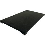 CERANO - Kryt odtoku pro vaničky Gusto - černá matná - 19,5x11,8 CER-537610