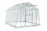 Skleník ze skla LIMES Viva V7/6, š. 2,47 m × d. 5,95 m, tl. skla 3 mm