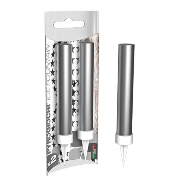 Dortová fontána stříbrná 2 ks Pyrogiochi Dortová fontána stříbrná 2 ks Pyrogiochi