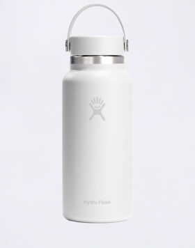 Hydro Flask Wide Mouth Cap (946 ml) White