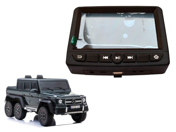Mamido Náhradní hudební LCD panel MP4 pro Mercedes G63 SX1888