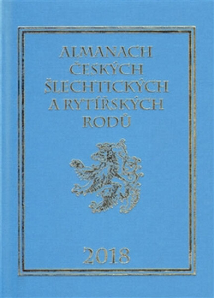 Almanach českých šlechtických rytířských rodů 2018 Karel Vavřínek