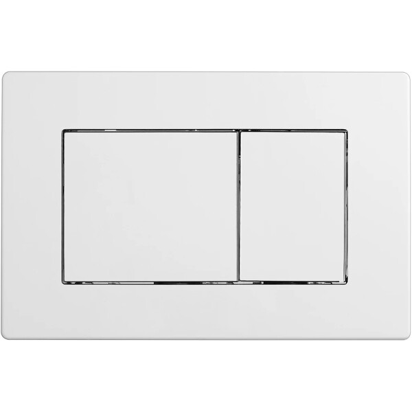 CERANO - Ovládací tlačítko splachování Classic k WC modulu Profi - ABS - bílá CER-476906
