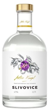 Anton Kaapl Slivovice 47% 0,7 l (holá láhev)