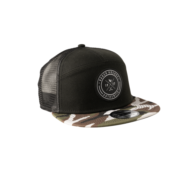 Čepice 5PANEL CAMO Sr BLK