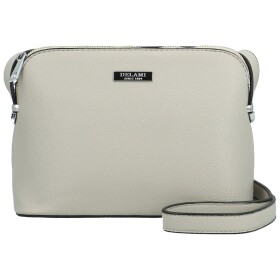 Módní dámská crossbody kabelka Delami Glamore, světle šedá