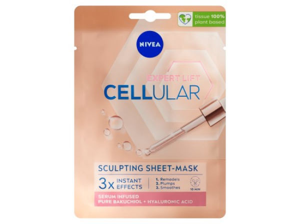 Nivea Cellular Expert Lift Remodelační 10minutová textilní maska 1 ks