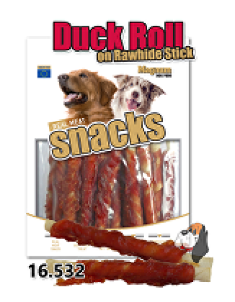 Magnum Duck on Rawhide Stick 250g