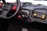 Mamido Elektrické autíčko Buggy UTV 4x4 s vlečkou 24V | 4x200W červené