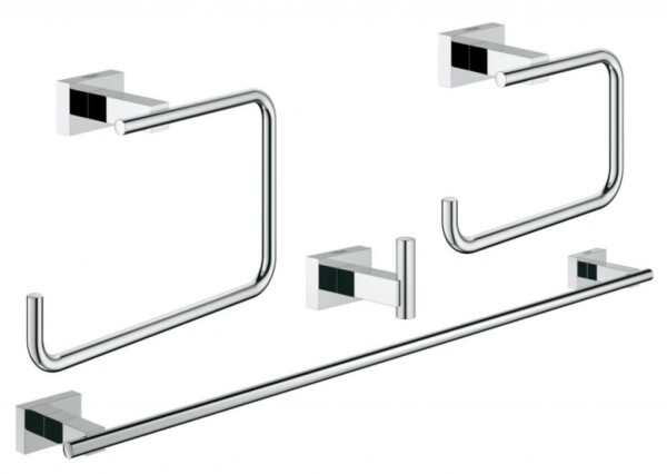 GROHE - Essentials Cube Sada doplňků, chrom 40778001