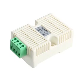 Digitální teploměr a vlhkoměr pro sběrnici RS485 Modbus RTU na DIN lištu, 5-30V DC