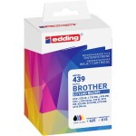 KMP Ink náhradní Epson T0711, T0712, T0713, T0714 kompatibilní kombinované balení černá, azurová, purppurová, žlutá E107