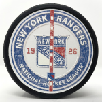 Mustang Puk New York Rangers NHL Center Ice