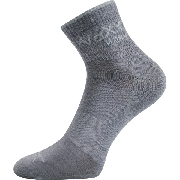 VOXX Ponožky slabé z merino RADIK s ionty stříbra SVĚTLE ŠEDÉ 39-42 115136