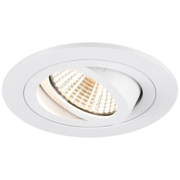 SLV 1007401 NEW TRIA 75 LED vestavné svítidlo, LED, 8.3 W, bílá