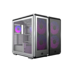Cooler Master case MasterFrame 600 Mesh Black ARGB, Průhledná bočnice, ATX, 2x 200mm ARGB Fan, 1x 120mm ARGB Fan, Černá EDF_1566514