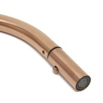 Dřezová baterie SAT Aurum s vytahovací sprškou, 2 proudy broušená rose gold SATBAUR286BRG SATBAUR286BRG