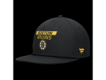 Fanatics Pánská kšiltovka Boston Bruins NHL AP Rink Prime Structured Mid Crown Adj. Squarevisor Snapback
