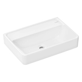 HANSGROHE - Xanuia Q Umyvadlo 55x37 cm, bez přepadu, bez otvoru pro baterii, bílá 60212450