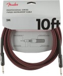 Fender Professional Series 10 Instrument Cable Red Tweed