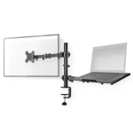 Nedis MMSISNB110BK Stojan k monitoru / až 32" / notebook až 17" / Max. 8kg / 3 otočné body (MMSISNB110BK)