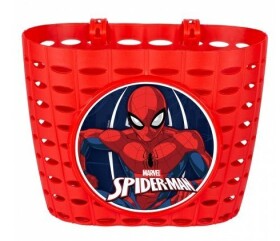 SEVEN Košík na kolo Spiderman Plast 20x14,5x13 cm