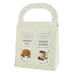 Dárková taška s mletou kávou Cinnamon Roll & Malinové Brownies 2x70g