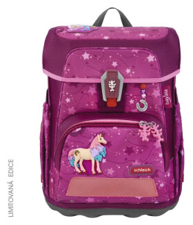 Školní aktovka CLOUD schleich, bayala, Marshmallow Einhorn - 5 dílný set, AGR certifikát