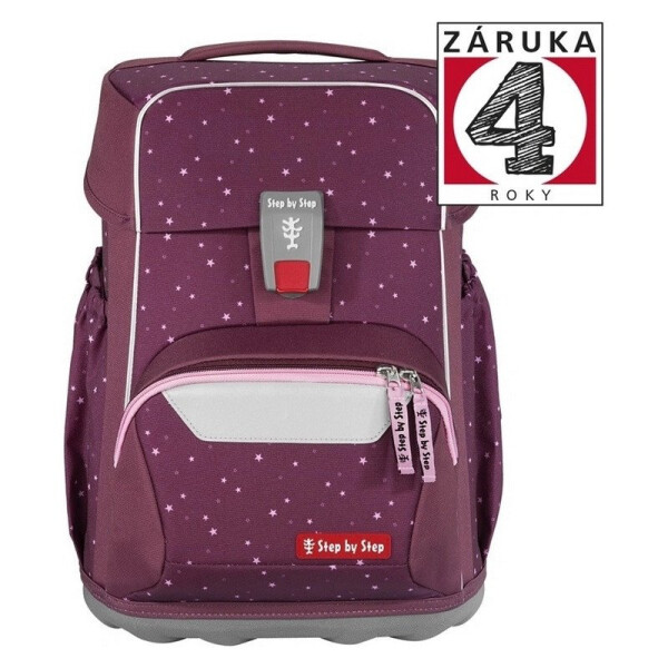 Školní aktovka BASIS, Berry Stars - 4 dílný set, AGR certifikát