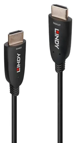 Lindy Fibre Optic Hybrid HDMI kabel 100 m / HDMI kabel / HDMI 2.1 / 8K60Hz / optický hybrid / pozlacené konektory (38518)