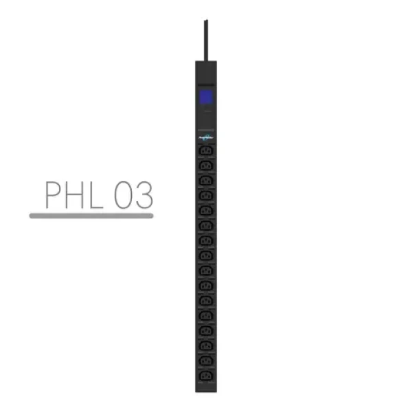PowerWalker PDUPHL0316xC13 / 16x C13 / vstup IEC C14 (10133027)